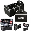 Car Foldable Multi Compartment Trunk Organizer