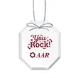 Starfire Ornament - Long Octagon Imprinted