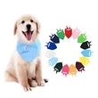 Mini Pet Triangle Solid Colour Bandana