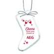 Jade Ornament - Stocking Imprinted