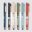 York Recycled Plastic Bronze Trim Stylus Gel Pen