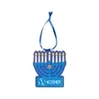 Wooden Menorah Ornament