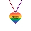Heart Pride Medallion Beads