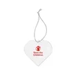 Acrylic Style Heart Ornament