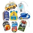 2.5" x 4.25" Full Color Luggage Tags - 60 Mil