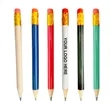 Round Wooden Golf Pencil With Eraser