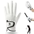 Premium breathable soft feel men left hand sports golf glove