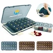 Multi-Compartments Portable Rectangle Travel Weekly Pillbox
