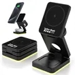 3 in 1 Magnetic Wireless Charger Folding Phone Stand