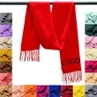 Solid Color Cashmere-like Shawl Scarf
