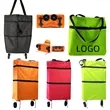 Foldable Wheeled Storage Bag With Handles
