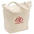 20" W x 17.5" H 12 oz Cotton Canvas Tote Bag