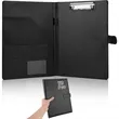 Professional Padfolio Portfolio Binder with Clipboard