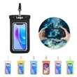 IPX8 Waterproof Phone Pouch PVC Touchscreen Swim Dry Bag