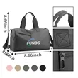 Wet-Dry Separation Gym Duffel Bag with Shoe Case