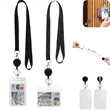 Waterproof Retractable Badge Reel & Vertical ID Holder
