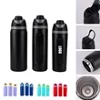 19oz Insulated Stainless Steel Water Bottle with Straw