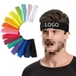 Elastic Terry Cloth Sports Sweat-Proof Headband