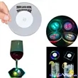 Customizable Logo Multicolor LED Acrylic Coaster  "