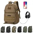 USB Military Tactical Backpack 40L