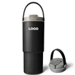 Insulated Water Bottle with Straw and Handle