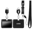 Retractable Detachable Badge Lanyard with ID Holder