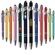 Soft-Touch Aluminum Pen with Stylus