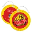 4" Round Full Color Luggage Tags - 50 Mil