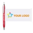 Advertising Promotional Pullout Banner Scroll Stylus Pen