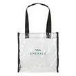 Game-Time Transparent PVC Tote Bag