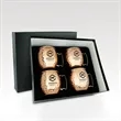 Moscow Mule Mug 4-Piece Set - Hammered Solid Copper