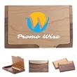 Elegant Functional Durable Slim Wooden Business Card Case