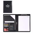 Custom A4 Executive Leather Folder With Calculator