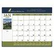 Triumph® Calendars Scenic Desk Pad