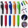 4 In 1 LED Folding Ballpoint Pen Phone Stand Holder