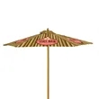 7' Wood Market Umbrella Kit Single-Sided (Dye Sublimation)