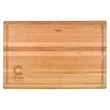 12" x 18" x 1 1/4" Cherry Butcher Block with Juice Groove