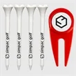 Divot Tool with (4) 3 1/4" Plastic Tees