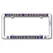 Dome Sticker Thin Rim Chrome Metal License Plate Frame