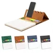 Desktop Notepad With Phone & Pen Holder