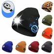Multifunctional luminous Bluetooth cap