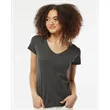 Tultex Women's Fine Jersey V-Neck T-Shirt