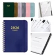 2026-27 Academic Leather Planner - Yearly Agenda Organizer