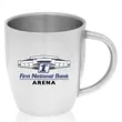 10 oz. Stainless Steel Coffee Mugs