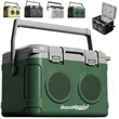 Portable Cooler with Integrated Bluetooth Speakers