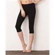 BELLA + CANVAS Women's Cotton Spandex Capri Fit Leggings