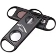 2 In 1 Cigar Cutter Dual Blade V-Cut And Regular Circle