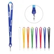 Custom Polyester Lanyard Combo with Retractable Badge Reel