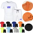 Custom Sweatsuits Men's Athletic T-Shirt and Shorts Set