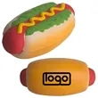 Hot Dog-Shaped PU Foam Stress Toy - Fun & Squeezable
